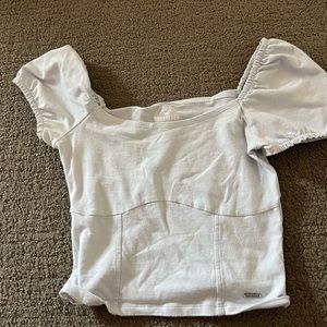 HOLLISTER BLUE CUTE TOP